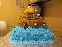 Noah S Ark Baby Shower Cake Cake By Angiescakes Cakesdecor