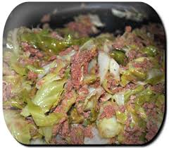 Cook until cabbage is al dente (approx. Easy Corned Beef Cabbage Corn Beef And Cabbage Canned Corned Beef Recipe Canned Corned Beef