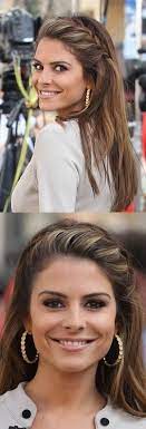 Maria Menounos Face Framing French Braid Hair Styles Long Hair Styles Hairstyle