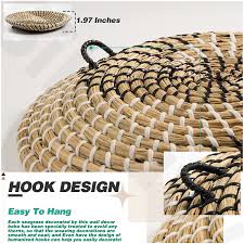 Shop our great selection of bohemian wall hangings & save. Buy Purely Handmade Wall Basket Boho Decor Bilinavy Woven Wall Decor Baskets Hanging Wall Baskets Unique Wall Art For Kitchen Bedroom And Living Room 3 Sets Online In Uk B092q27hw1