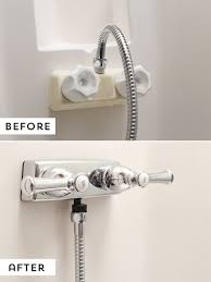 How To Replace An Rv Shower Faucet Camper Trailer Remodel Camper Makeover Shower Faucet