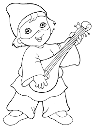 Pulcinella 3 Jpg 939 1259 Disegni Da Colorare Carnevale Disegni Di Paesaggi
