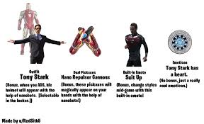 This ability might prove to be very helpful. I Improved My Iron Man Concept Fortnitebr
