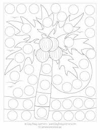 Do a dot art coloring pages. Free Summer Do A Dot Printables Easy Peasy Learners