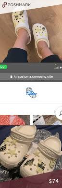 I wanted these bad bunny crocs more than i've wanted anything in my life. Bad Bunny Crocs Authenticated By Finishline Site In 2nd Photo To Purchase This Listing Is For Promotional Purposes Only Crocs Women Shopping Mules Shoes