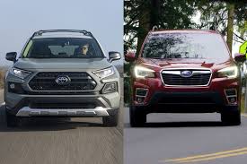 2019 Toyota Rav4 Vs 2019 Subaru Forester Which Is Better
