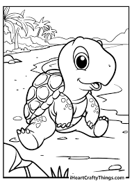 It includes coloring pages featuring alligators, turtles, lizards, and snakes. Turtle Coloring Pages Updated 2021