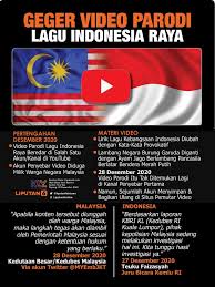 Lirik lagu dan video klip. Headline Lagu Indonesia Raya Dilecehkan Perlu Solusi Bersama Ri Malaysia News Liputan6 Com