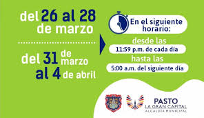 Jun 03, 2021 · los fines de semana es desde las 3:00 de la tarde hasta las 5:00 de la mañana, con una gracia de tres horas de libre tránsito. Atencion Toque De Queda Desde Hoy En Pasto Pasto Caracol Radio