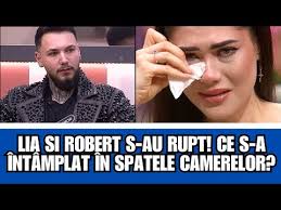 PAUZĂ BOMBA în Casa Iubirii! Lia și Robert s-au rupt! Ce s-a întâmplat în  spatele camerelor?