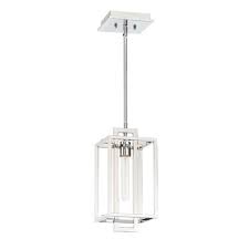 Craftmade Cubic Chrome 7 Inch One Light Mini Pendant 41591 Ch Bellacor