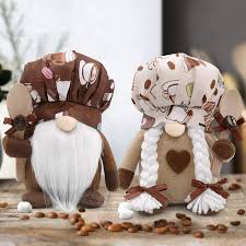 Maybe you would like to learn more about one of these? Buy Coffee Gnomes Decor Coffee Chef Gnome Swedish Tomte Gnome Coffee Bar Decoration For Kitchen Coffee Scandinavian Gnome Rustic Coffee Kitchen Decorations Nordic Coffee Gnome Plush Set Of 2 Online In Turkey
