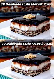 10 dakikada soslu mozaik pasta tatli tatlitarifi tatlitarifleri tatli sutlutatli serbetlitatli borektarifi kola sweet desserts dessert recipes desserts
