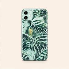 Tropical Leaf Iphone 11 Case Green Monstera Leaves Pro Max Plant Pro Soft Pretty Iphone Cases Iphone Case Covers Cute Phone Cases