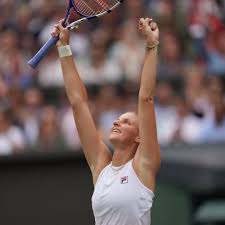 Feb 18, 2017 · one of the top picks for the dubai duty free tennis championships title this week, world no 3 karolina pliskova talks about life on the tour alongside identical twin sister kristyna. Karolina Pliskova Edges Sabalenka To Reach Maiden Wimbledon Final Ubitennis