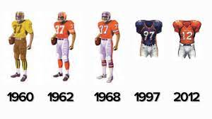 This version better represented the team and. Ranking The Broncos Uniforms Throughout History Youtube