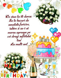 Crăciunul şi anul nou cu ocazia luminoaselor sarbatori de iarna va adresam cele mai calde salutari si urari de bine. Pin By Muresananca On La Multi Ani F L O R Y Happy Birthday Birthday Hygge