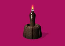 Fujisan A Warm Molten Lava Cake Created With A Chocolate Candle Chocolate Candle Molten Chocolate Cake Molten Chocolate
