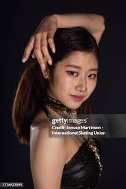 Haein Lee of Korea poses for a photograph during the ISU Grand Prix... News  Photo