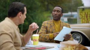 Tony lip, a bouncer in 1962, is hired to drive pianist don shirley on a tour through the deep south in the days when african americans. Green Book Trailer Green Book Dr Shirley Helps Tony Write A Letter To His Wife Metacritic