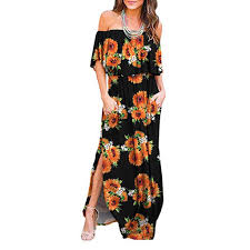I vestiti lunghi estivi sono tornati per restare con noi h24 divisa di (e con) stile dell'estate 2021. Abbigliamento Premaman Abito Da Cocktail Donna Elegante Vestiti Estivi Da Donna Babyshan Abiti Lunghi Estivi Donna Vestito Da Maxi Da Spiaggia A Spacco Laterale Vestiti Da Party Con Volant Sulle Spalle Prima