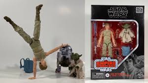 This action figure does not have the yoda toy nor the basket harness combo. Star Wars Black Series Luke Skywalker Yoda Dagobah Jedi Training Action Figure Review Youtube