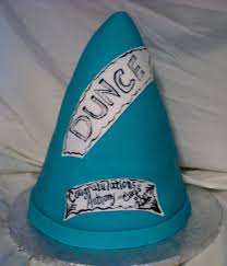 Dunce Cap Cake - CakeCentral.com