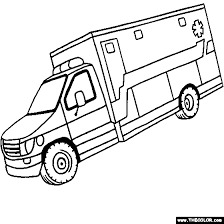 Download and print these ambulance coloring pages for free. Ambulance Coloring Page Emergency Rescue Medic