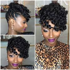 Find this pin and more on braided hairstyles by shelette kitamura. Vanity By Dani T Twist Up And Crochet Curls Hair And Makeup For The Beautiful Queen For Inqui Braided Updo Black Hair Twist Hairstyles Curly Hair Styles