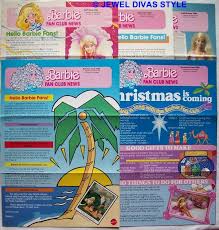 Jds Barbie Newsletters Http Jeweldivasstyle Com In My Life I Was A Member Of The Barbie Fan Club Barbie Hello Barbie Life