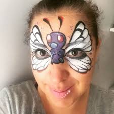 Pokemon Butterfree Face Painting Pokemon Schminken