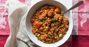 Sausage Orzo Jambalaya The Artful Gourmet Nyc Food Stylist Photographer Spicy Recipes Food Creole Recipes