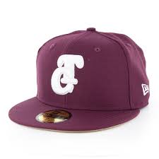 New Era 59fifty Culiacan Tomateros Fitted Hat Burgundy Billion Creation