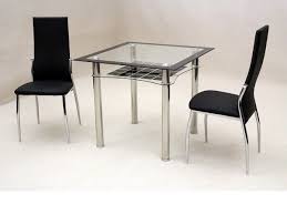 The top countries of suppliers are india, china, and. Small Square Glass Dining Table And 2 Chairs Homegenies