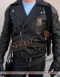 Mad Max Mel Gibson Rockatansky Black Biker Jacket Leather Jacket Style Jackets Black Biker Jacket