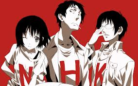 Patterns in the anime welcome to the nhk, things like themes, the ending, etc. Welcome To The Nhk Satou Tatsuhiro Nakahara Misaki Kaoru Yamazaki Anime Artwork 1680x1050 Uhd Wallpapers Walldump Free Hd And Uhd Wallpapers