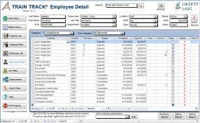 Employee training template access / free training plan. Employee Training Database Template Free Sablon