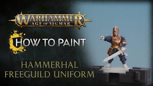 The concept really captured my imagination so i wanted to dive into creating a randomly built free city within age of sigmar using the charts from the article as well as various other tools online. How To Paint Hammerhal Freeguild Uniforms Youtube