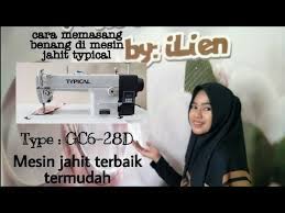 Biasanya, benang dipasang mengikuti pola standar: Cara Memasang Benang Di Mesin Jahit Typical Youtube