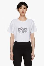Get notified when it becomes available. Balenciaga New Logo T Shirt In White Hypebae