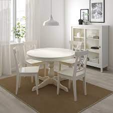 The loundge and the dining room of ikéa bjursta table : Ingatorp Extendable Table White 110 155 Cm Ikea