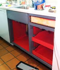 Painting The Inside Of Kitchen Cupboards Little Green Notebook Inside Kitchen Cabinets Paint Inside Cabinets Painted Drawers