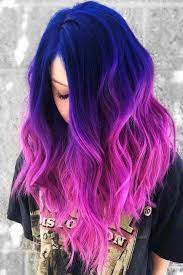Use clips to separate the top portion of your hair with the bottom part so that the entire hair is dyed. Evilhair Color Inspo Be Bold And Get A Hair Color Like This Use Intense Violet Purple Mixed With Intense Royal Blue On The Top And Pastel Cotton Candy Pink Colorconditioner