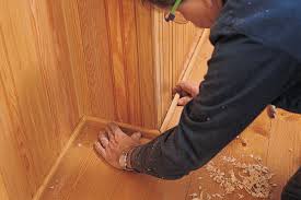 Backer board & cement board. How To Install Beadboard Wainscoting This Old House