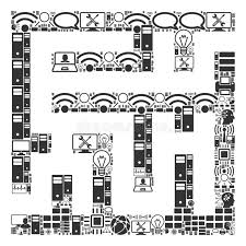Maybe you would like to learn more about one of these? Icono Del Mosaico Del Laberinto Para Bigdata Y Computar Ilustracion Del Vector Ilustracion De Complejidad Juego 144930624