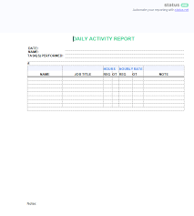 Daily progress report format for building construction. 3 Best Examples Daily Report Template Free Templates Download