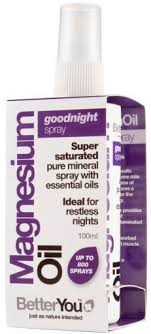 Despite its name, magnesium oil isn't actually an oil, but magnesium chloride salt dissolved in water. Betteryou Oil With Magnesium Goodnight Spray 100 Ml