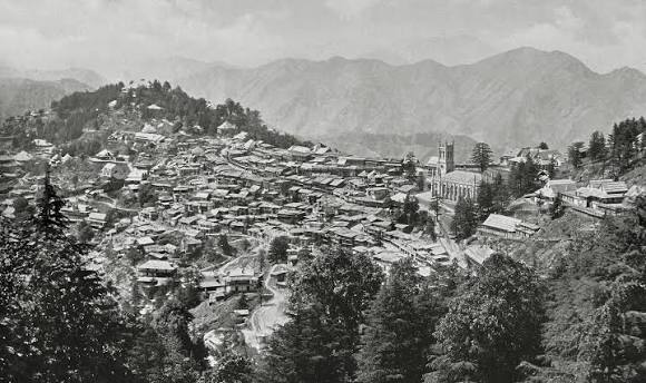 1850-1925 British India, Views of old Simla (Shimla). Updated Collection.