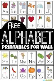 These free, printable alphabet flashcards look great. Free Free Alphabet Flashcards And Printables For Wall