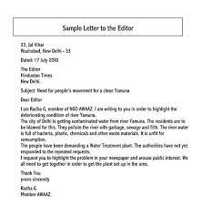 A letter to the editor is not meant for the editor, really. Letter To The Editor Sample Letters Examples
